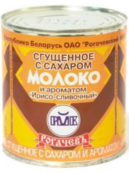 конс. Молоко сгущ. Ирисо-сливочн 8,5% 380г*30 ж/б Рогачев